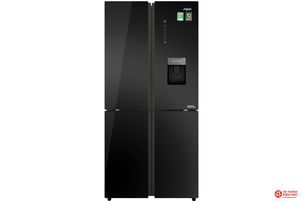 Tủ lạnh Aqua Inverter 456 lít Multi Door AQR-IGW525EM GB