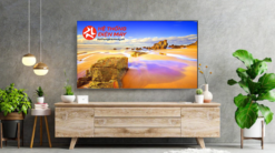 Alternative view of Smart Tivi QLED Samsung AI 4K 55 inch QA55Q80D
