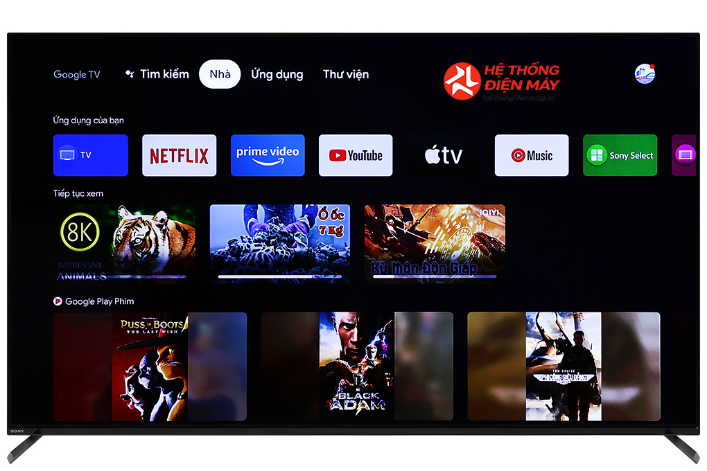Google Tivi OLED Sony 4K 55 inch XR-55A80L