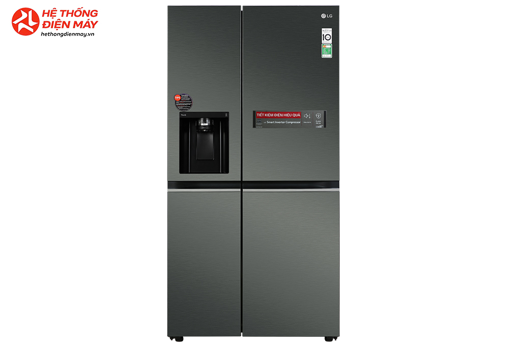 Tủ lạnh LG Inverter 635 lít Side By Side GR-D257MC
