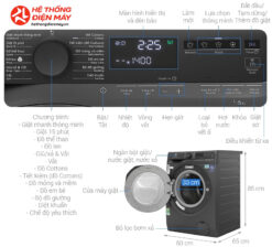 Alternative view of Máy giặt Electrolux UltimateCare 700 Inverter 11 kg EWF1143R7SC