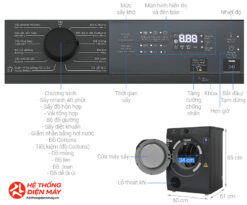 Alternative view of Máy sấy thông hơi Electrolux UltimateCare 9 kg EDS904N3SC