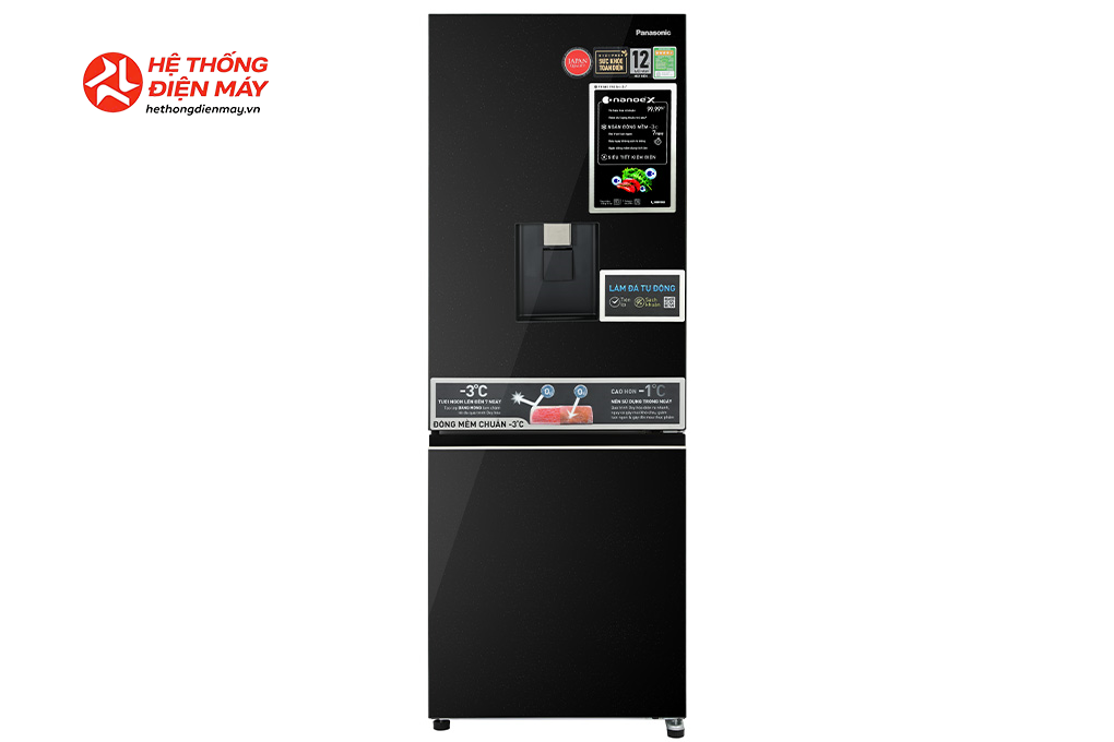 Tủ lạnh Panasonic Inverter 300 lít NR-BV331WGKV