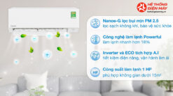 Alternative view of Máy lạnh 2 chiều Panasonic Inverter 1 HP CU/CS-YZ9AKH-8