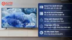 Alternative view of Smart Tivi QLED Samsung AI 4K 65 inch QA65Q8FA