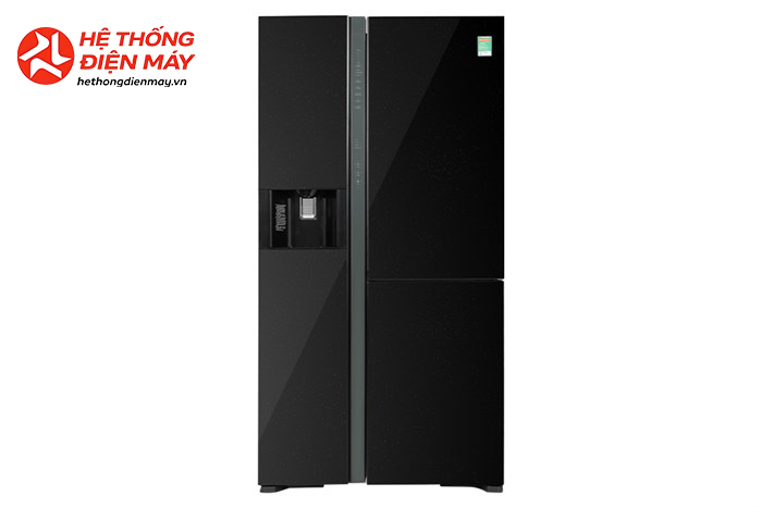Tủ lạnh Hitachi Inverter 569 lít Side By Side R-MX800GVGV0 GBK