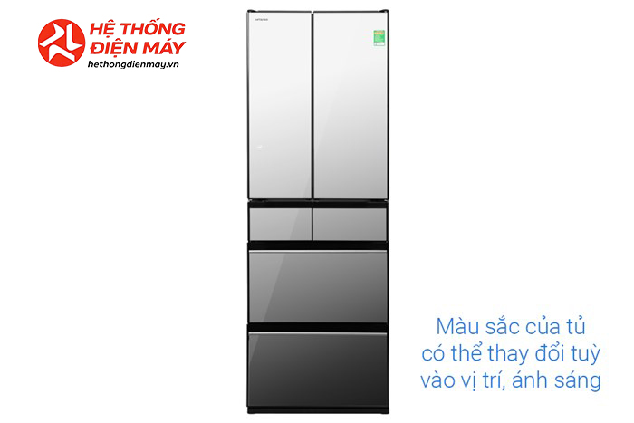 Tủ lạnh Hitachi Inverter 540 lít Multi Door R-HW540RV(X)