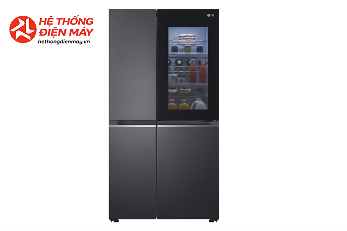 Tủ lạnh LG Inverter 655 lít Side By Side InstaView Door-in-Door GR-Q257MC