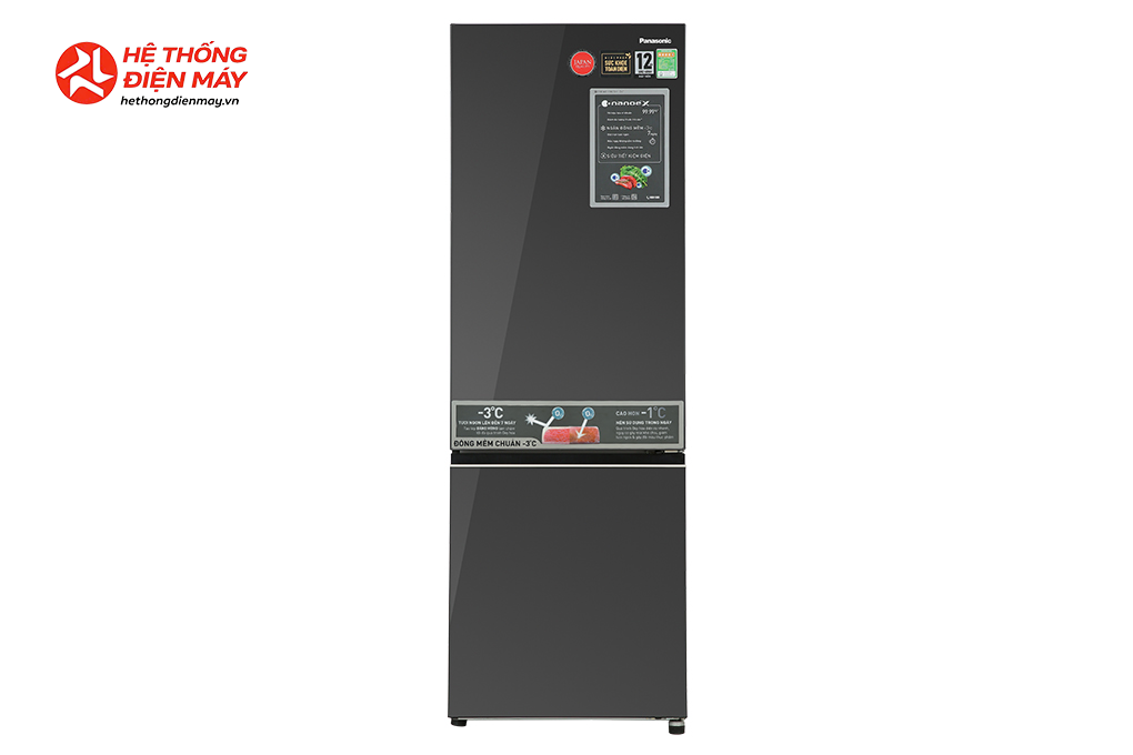 Tủ lạnh Panasonic Inverter 325 lít NR-BC361VGMV