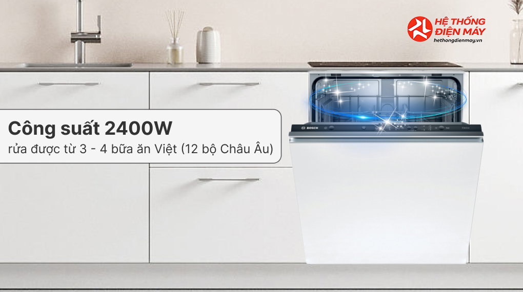 Máy rửa chén âm tủ Bosch SMV25BX03R - Ảnh 6