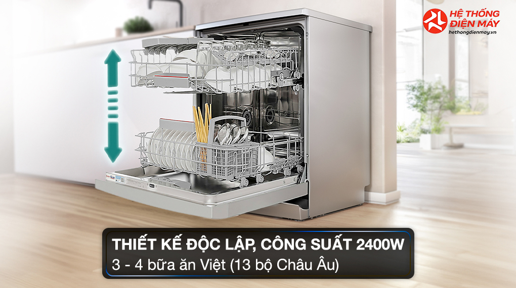 Máy rửa chén độc lập Bosch SMS4EKI06E - Ảnh 3