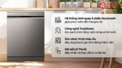 Máy rửa chén độc lập LG LDT14SVA4