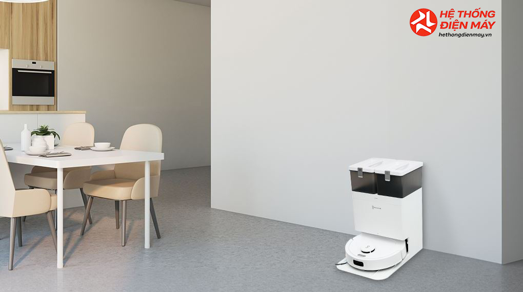 Robot hút bụi lau nhà Ecovacs Deebot T30C - Trắng - Ảnh 6