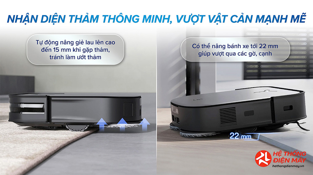 Robot hút bụi lau nhà Ecovacs Deebot X2 Combo - Ảnh 5