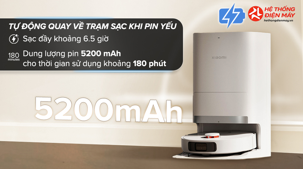 Robot hút bụi Xiaomi X20+ - Ảnh 8