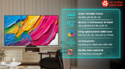 Alternative view of Smart Tivi QNED LG AI 4K 75 inch 75QNED81ASA