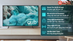 Alternative view of Smart Tivi QLED Samsung AI 4K 43 inch QA43Q7FA