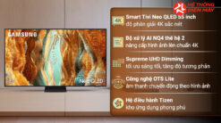 Alternative view of Smart Tivi Neo QLED Samsung AI 4K 55 inch QA55QN70F