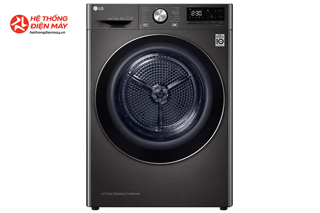 Máy sấy bơm nhiệt LG 9 kg DVHP09B