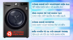 Alternative view of Máy sấy bơm nhiệt LG 9 kg DVHP09B