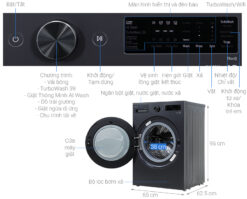 Alternative view of Máy giặt LG AI DD Inverter 15 kg F2515SNTG