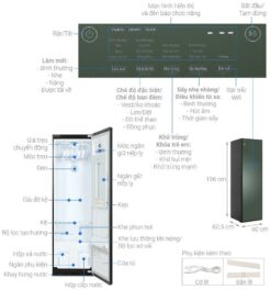 Alternative view of Tủ chăm sóc quần áo thông minh LG Styler Inverter 5 móc S5GOC